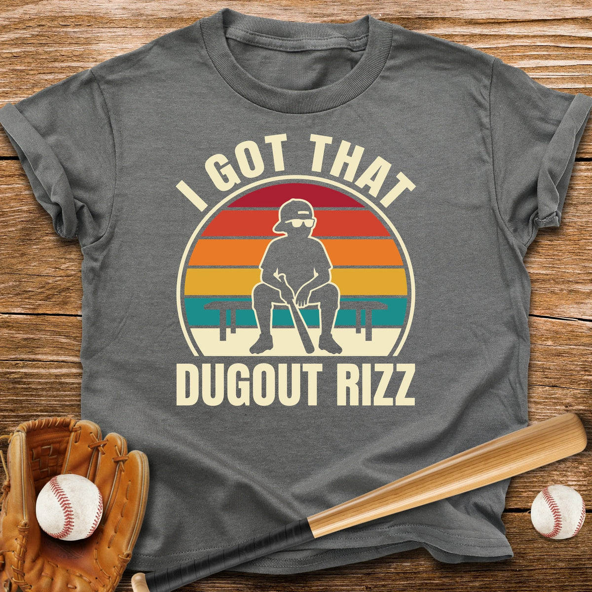 I Got That Dugout Rizz Youth Tee - HomeRun PrintsKids clothes