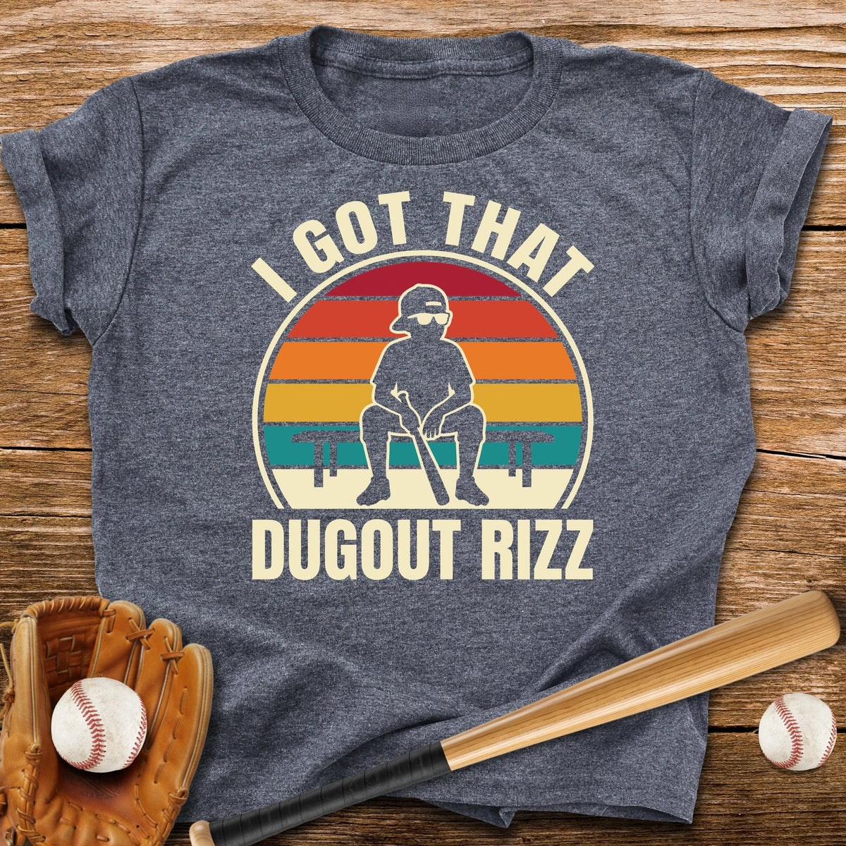 I Got That Dugout Rizz Youth Tee - HomeRun PrintsKids clothes