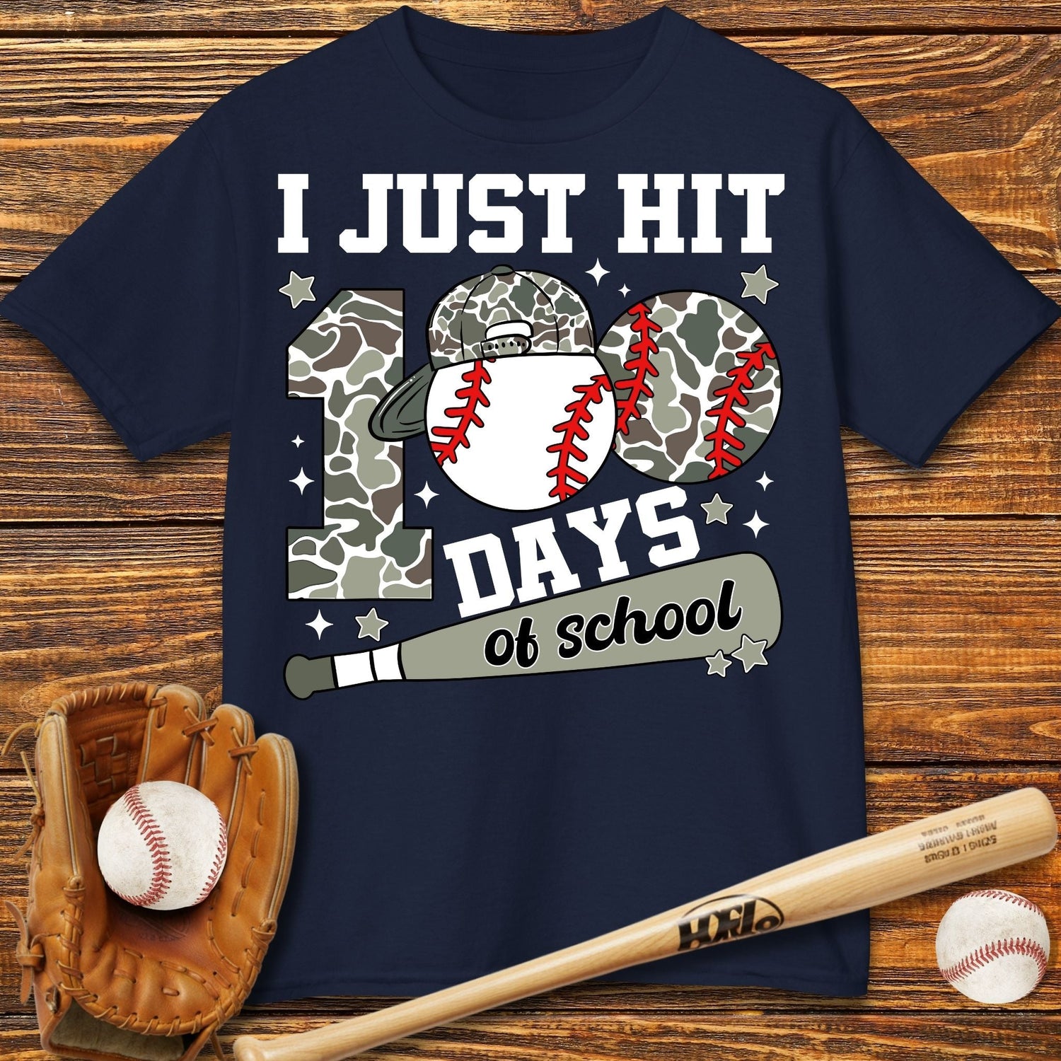 I Just Hit 100 Days Kids T-Shirt - HomeRun PrintsKids clothes