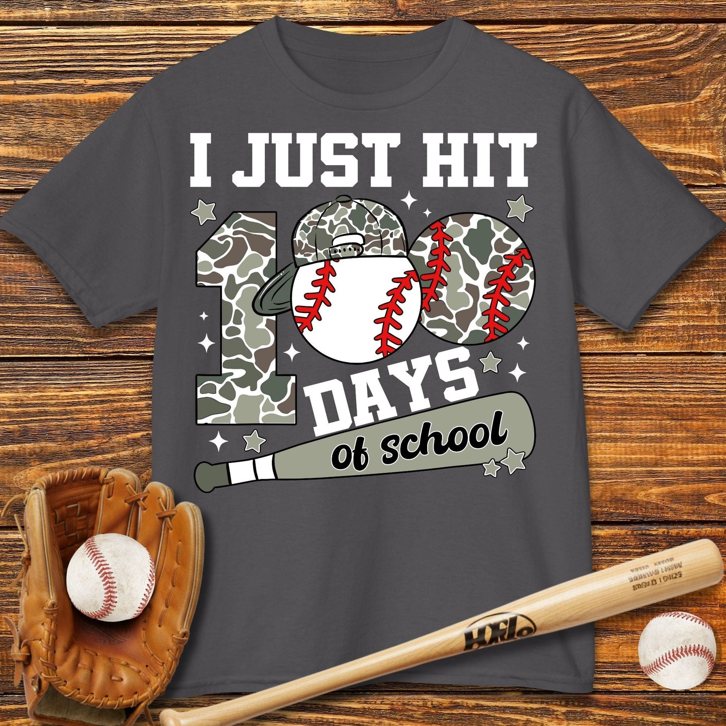 I Just Hit 100 Days Kids T-Shirt - HomeRun PrintsKids clothes