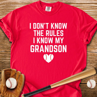 I Know My Grandson - HomeRun PrintsComfort Colors