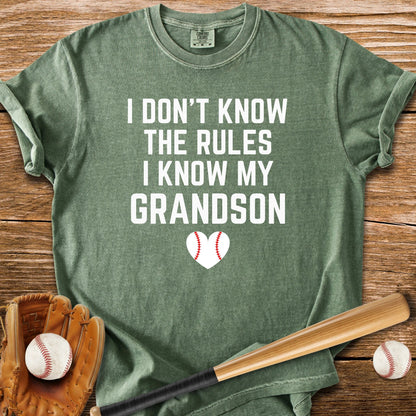 I Know My Grandson - HomeRun PrintsComfort Colors