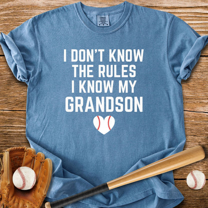 I Know My Grandson - HomeRun PrintsComfort Colors