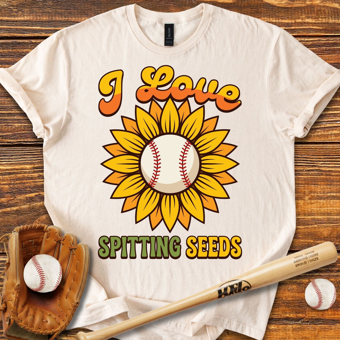 I Love Spitting Seeds T-shirt - HomeRun PrintsT-Shirt