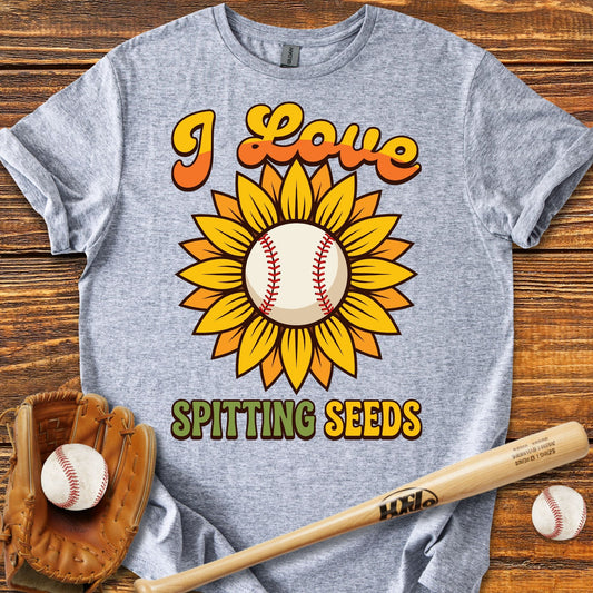 I Love Spitting Seeds T-shirt - HomeRun PrintsT-Shirt