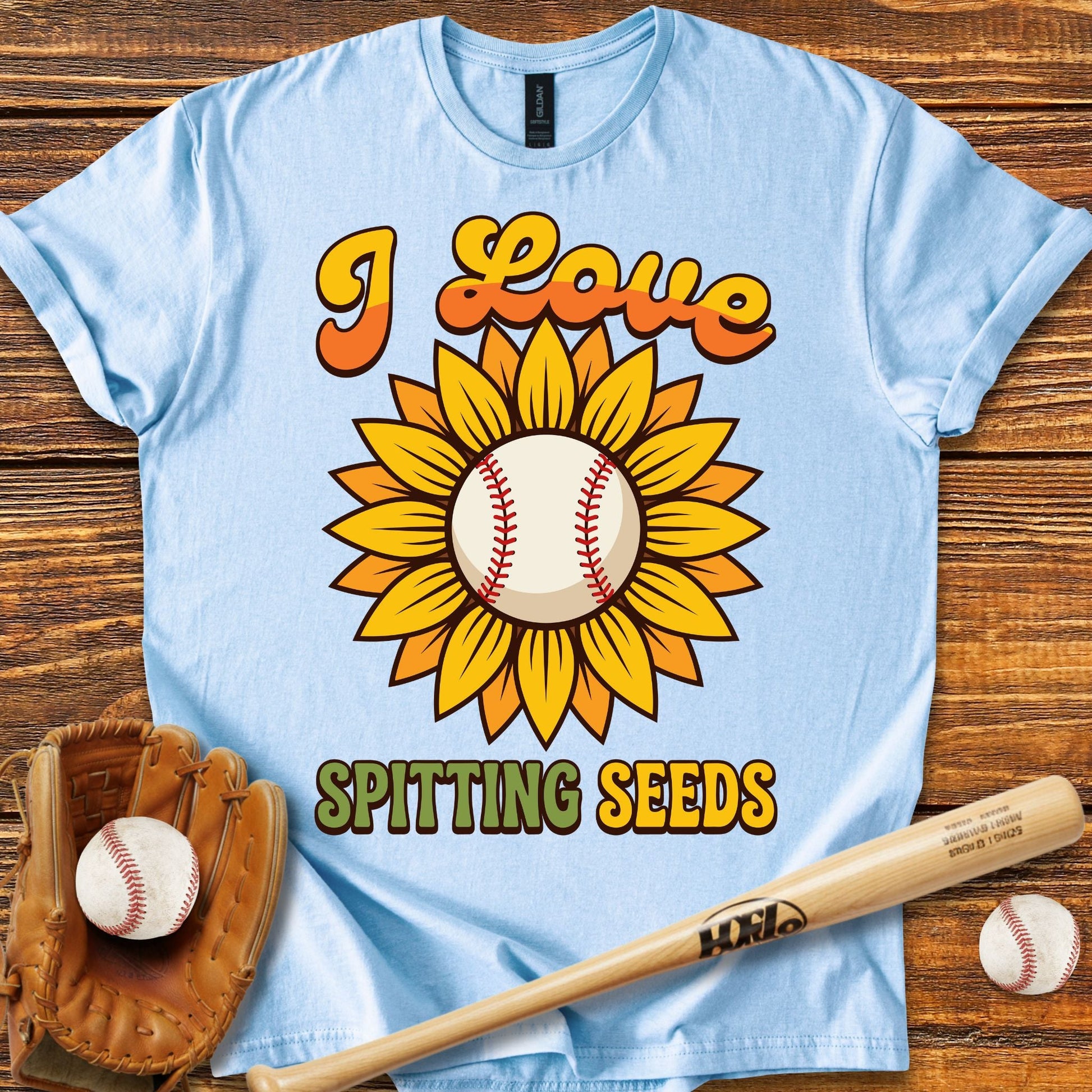 I Love Spitting Seeds T-shirt - HomeRun PrintsT-Shirt