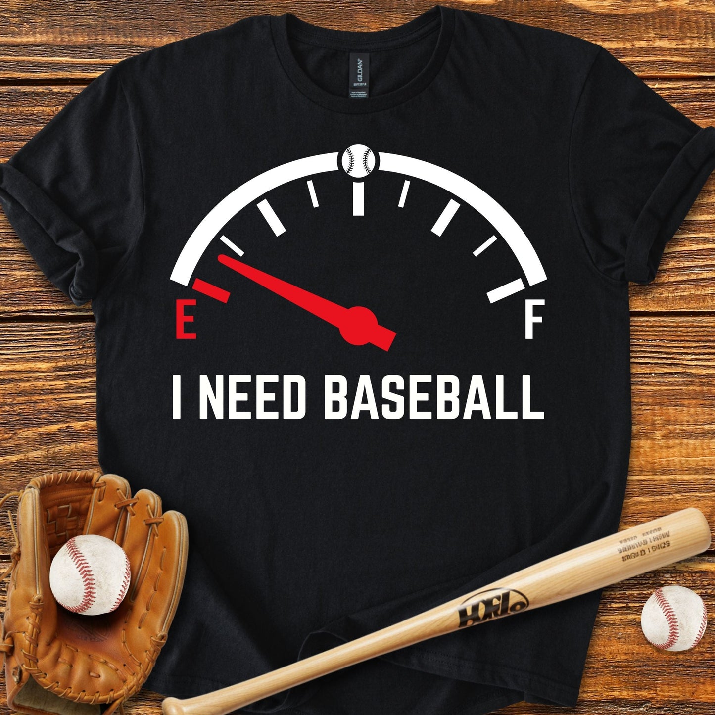 I Need Baseball Fuel T-shirt - HomeRun PrintsT-Shirt