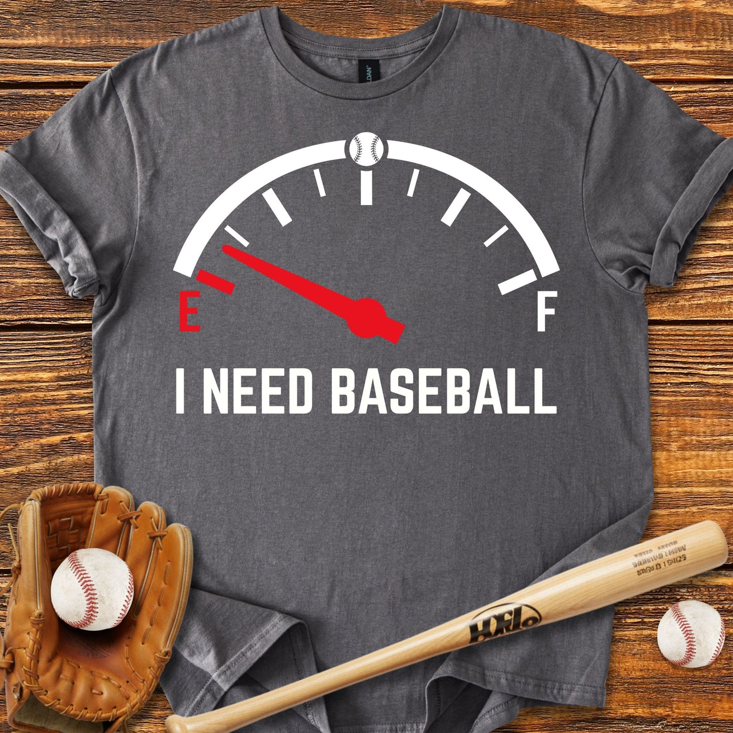I Need Baseball Fuel T-shirt - HomeRun PrintsT-Shirt
