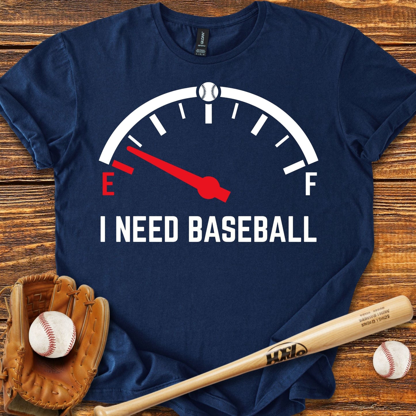 I Need Baseball Fuel T-shirt - HomeRun PrintsT-Shirt