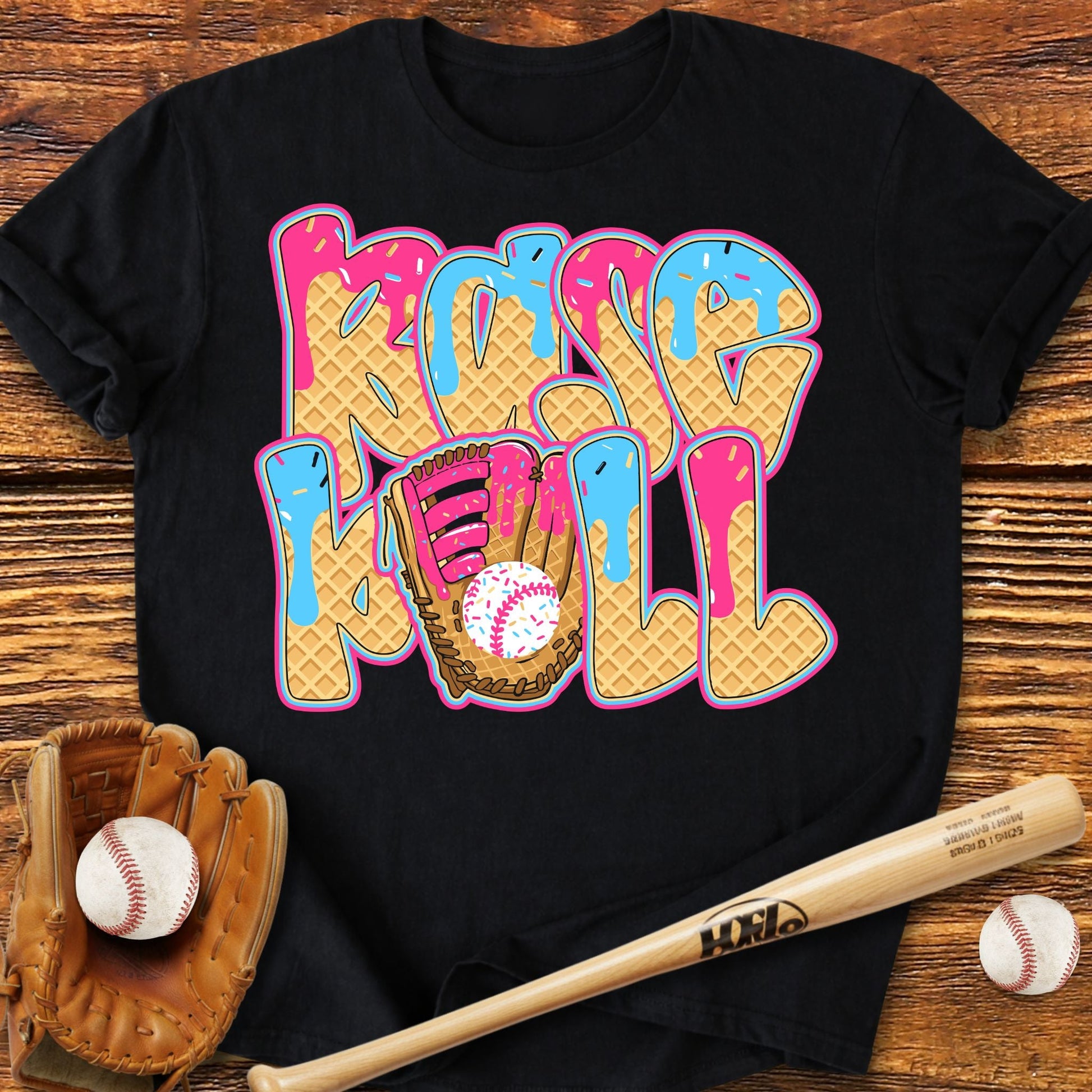 Ice Cream Drip Adult T-Shirt - HomeRun PrintsT-Shirt