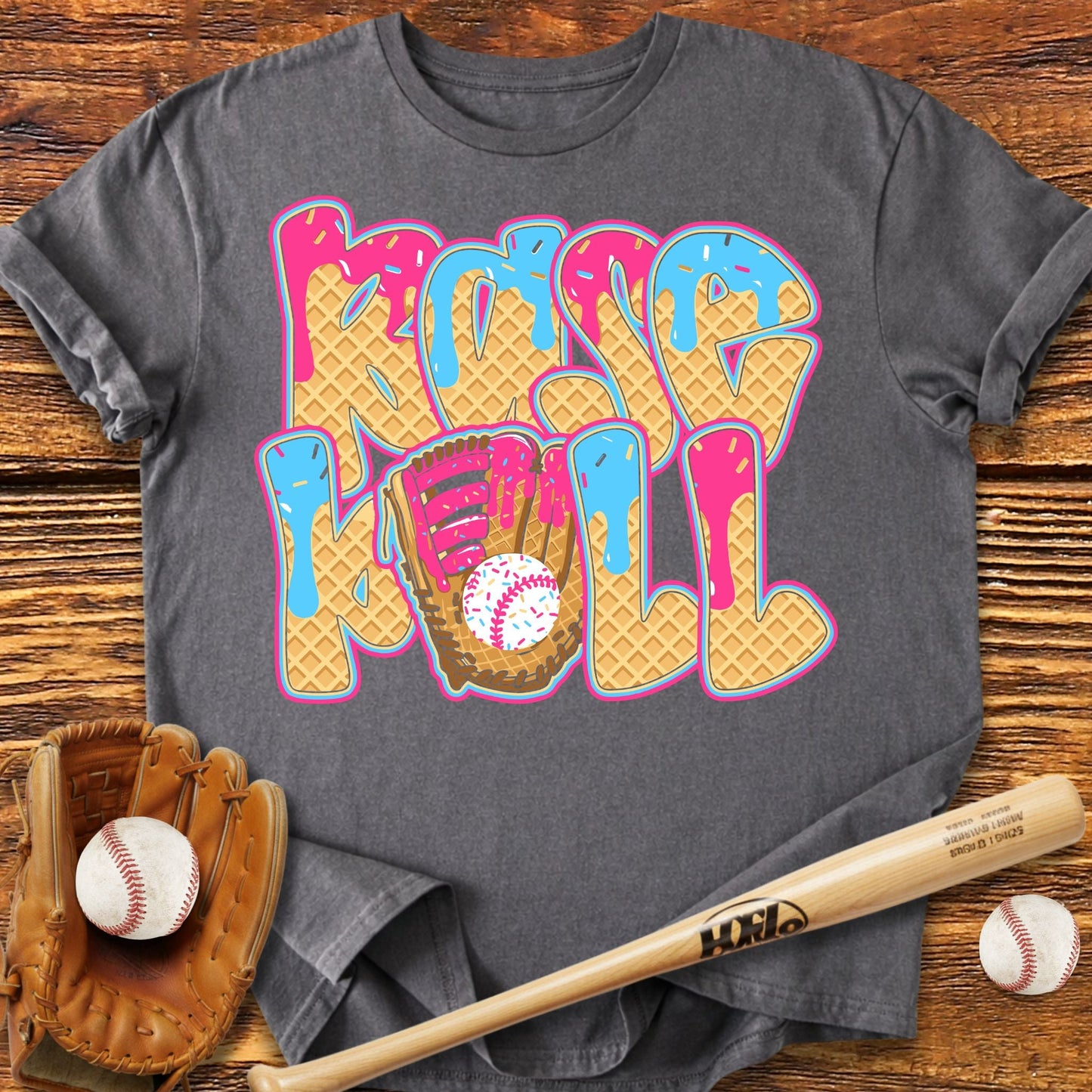 Ice Cream Drip Adult T-Shirt - HomeRun PrintsT-Shirt