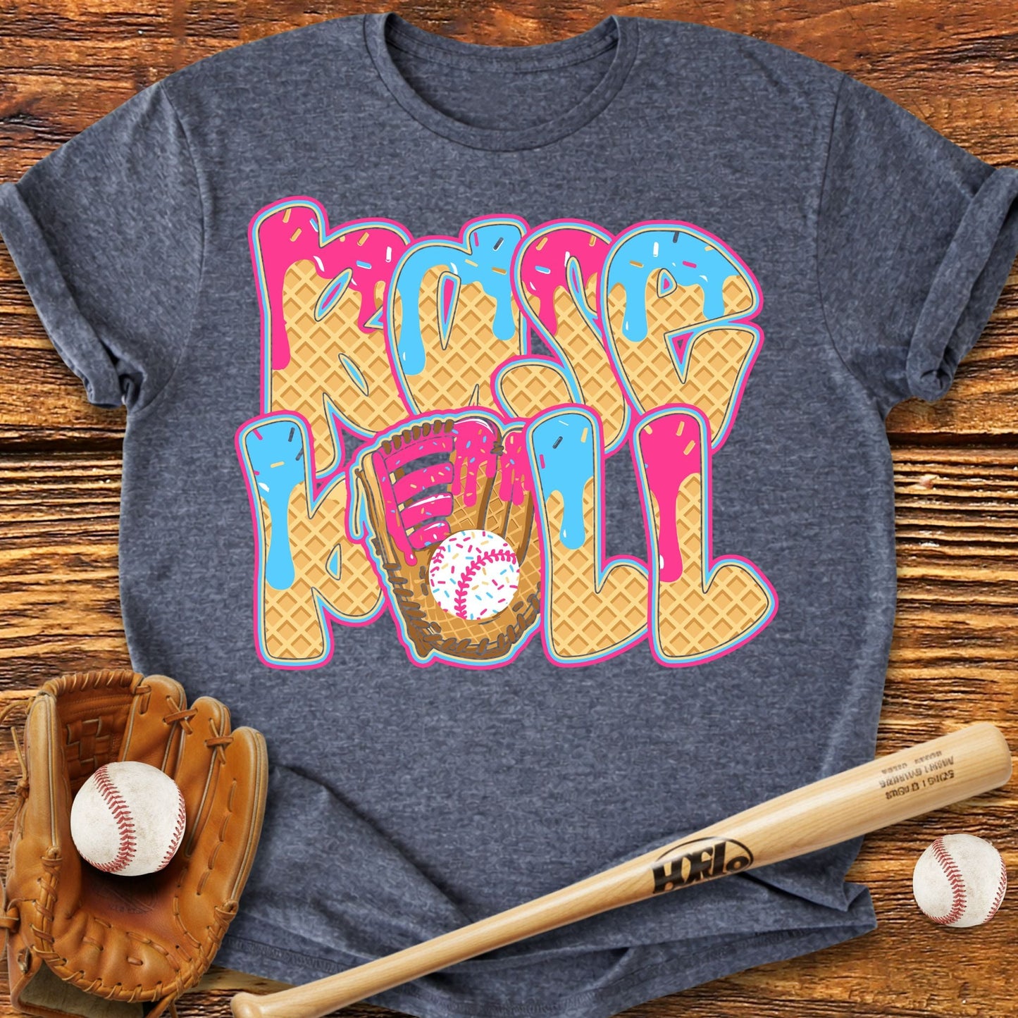Ice Cream Drip Adult T-Shirt - HomeRun PrintsT-Shirt