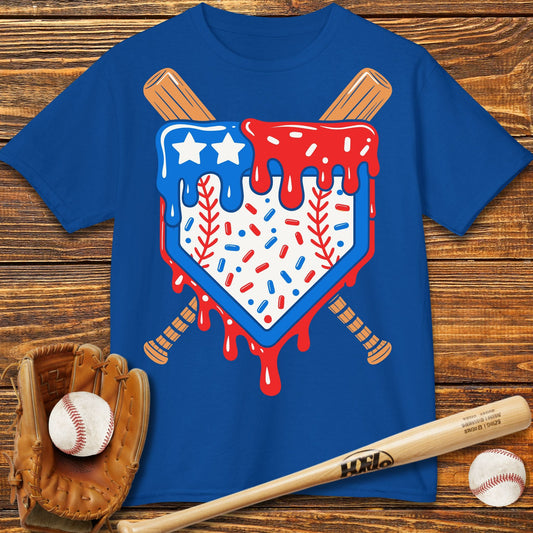 Ice Cream Drip Kids T-Shirt - HomeRun PrintsKids clothes