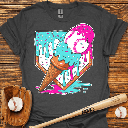 Ice Cream Drip T-Shirt - HomeRun PrintsT-Shirt