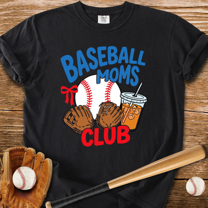 Iced Coffee Baseball Mom - HomeRun PrintsComfort Colors