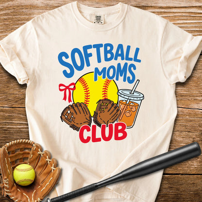 Iced Coffee Softball Mom - HomeRun PrintsComfort Colors