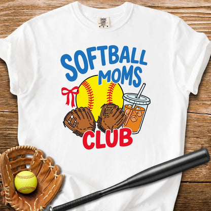 Iced Coffee Softball Mom - HomeRun PrintsComfort Colors