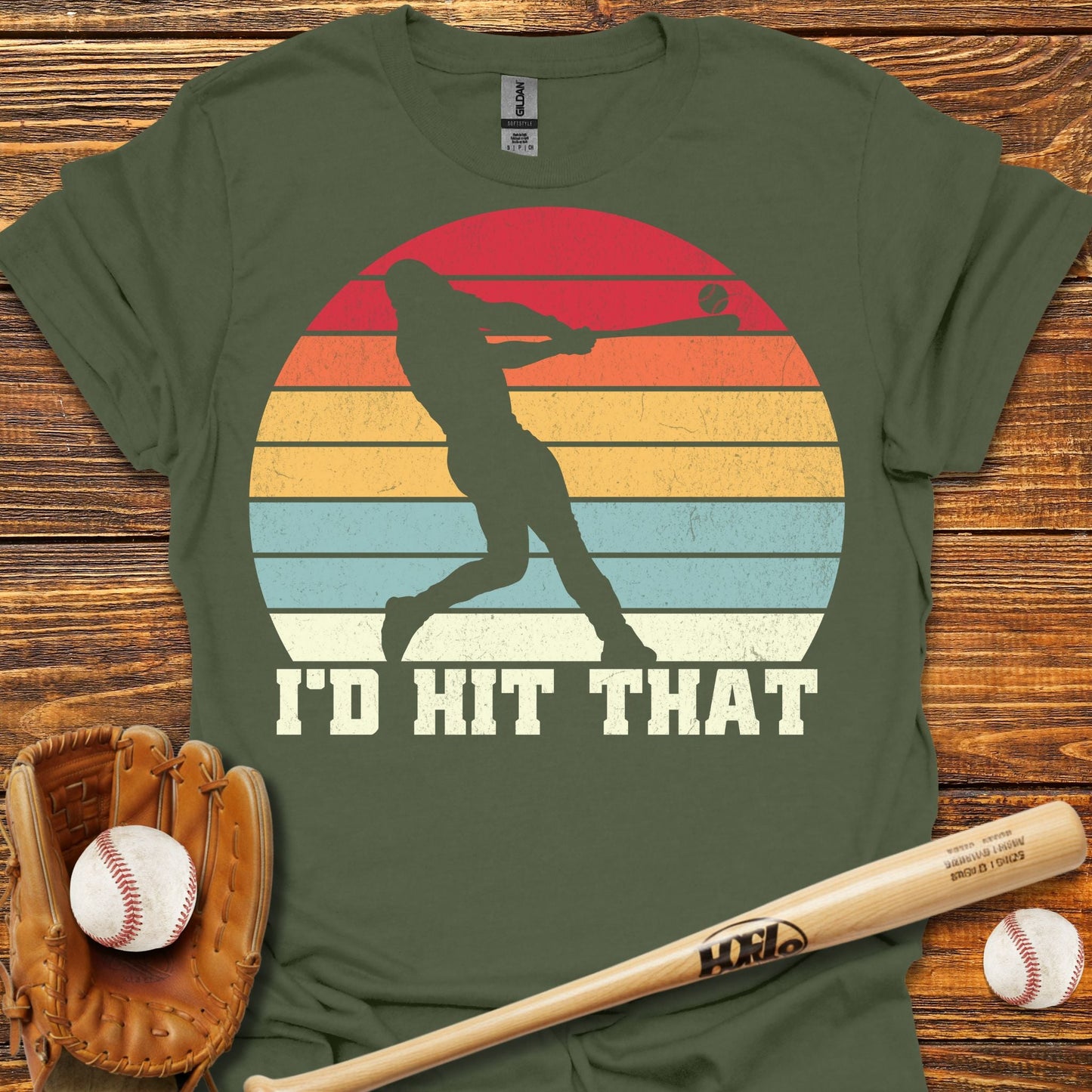 I'd Hit That T-Shirt - HomeRun PrintsT-Shirt