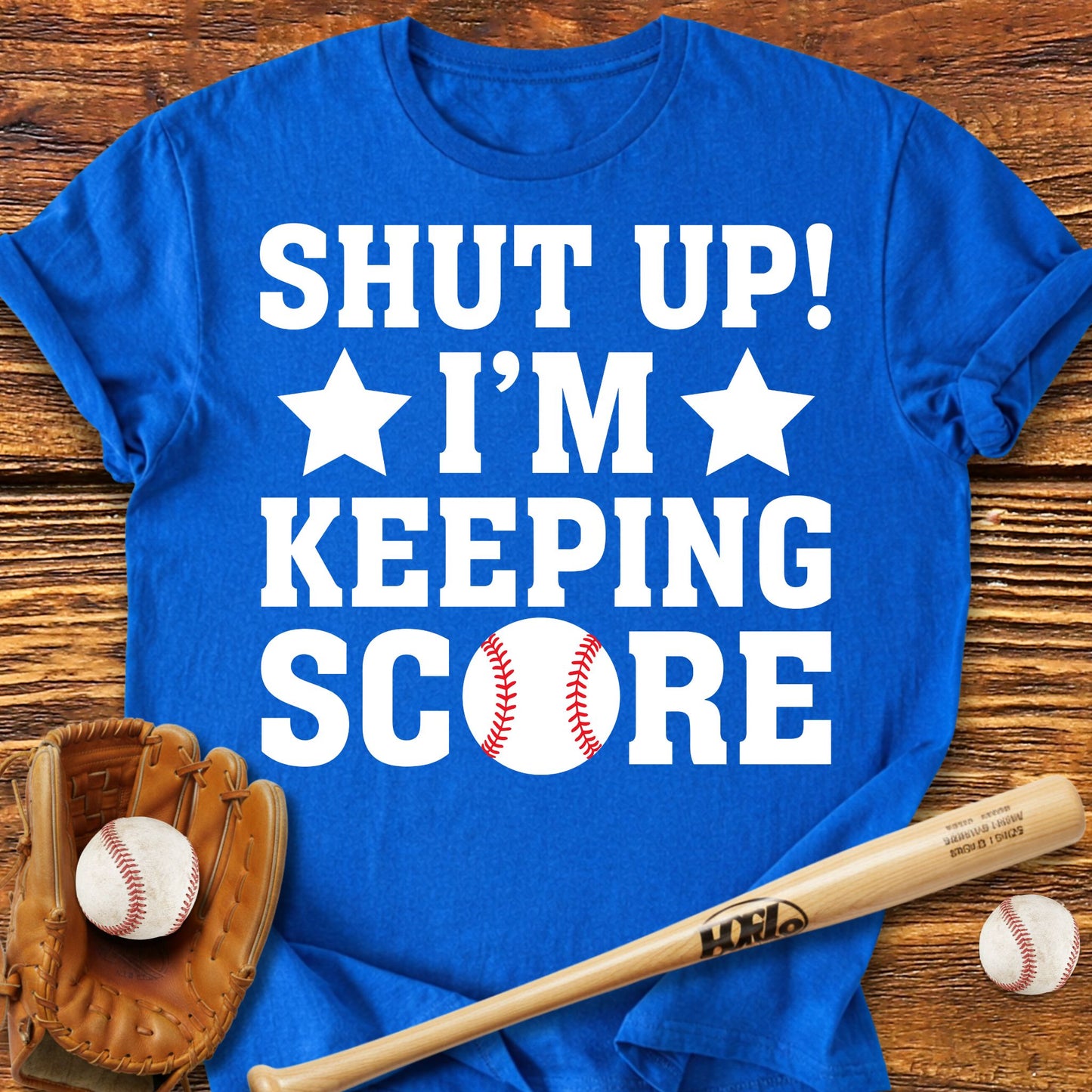 i'm Keeping Score Baseball T-Shirt - HomeRun PrintsT-Shirt