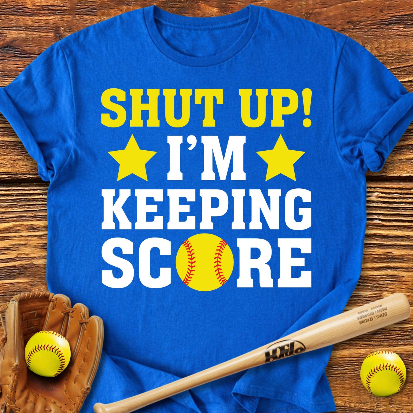 i'm Keeping Score Softball T-Shirt - HomeRun PrintsT-Shirt