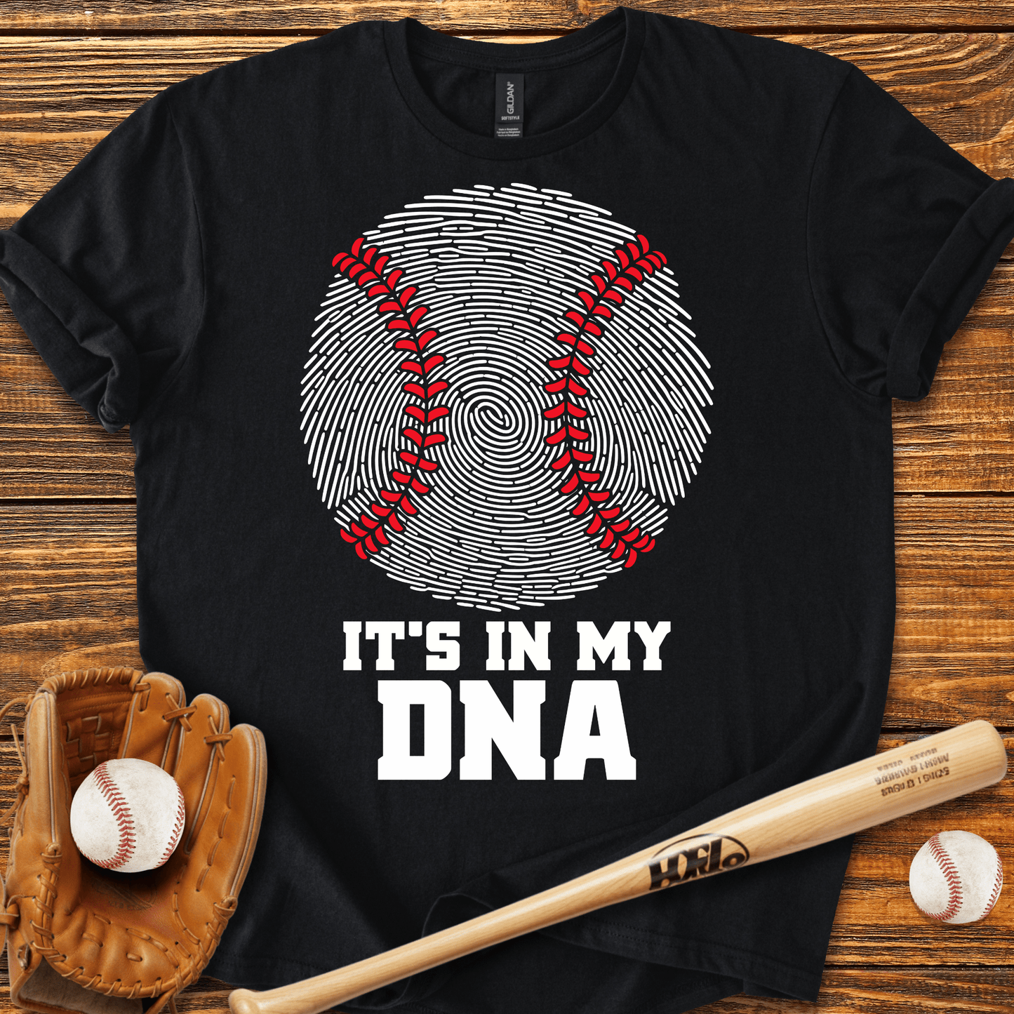 It's In My DNA Baseball T-Shirt - HomeRun PrintsT-Shirt