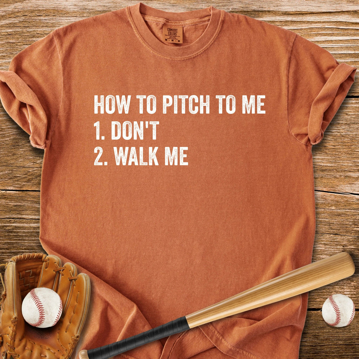 Just Walk Me - HomeRun PrintsComfort Colors