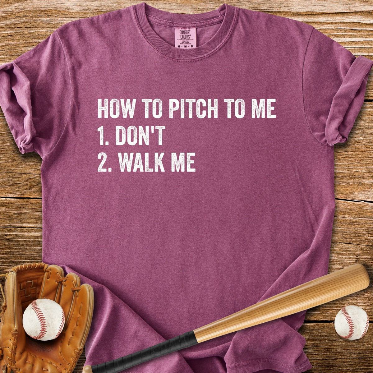 Just Walk Me - HomeRun PrintsComfort Colors