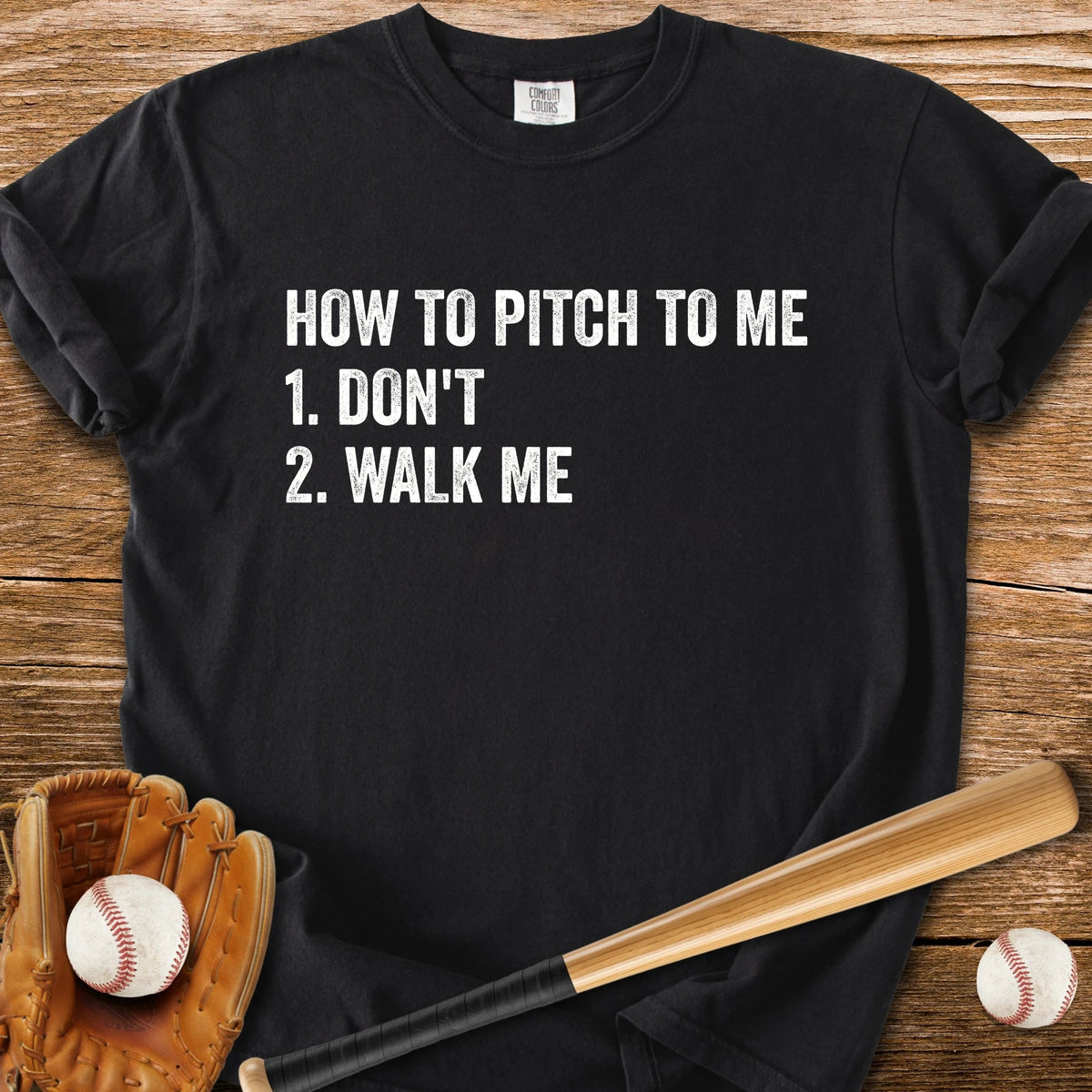 Just Walk Me - HomeRun PrintsComfort Colors
