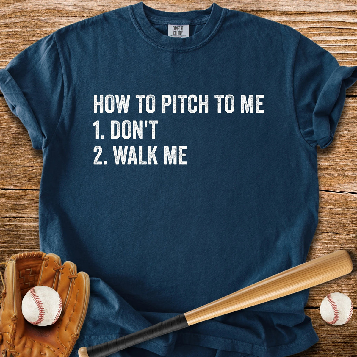Just Walk Me - HomeRun PrintsComfort Colors