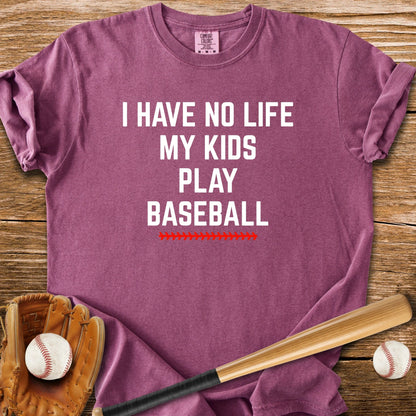 Kids Play Baseball - HomeRun PrintsComfort Colors