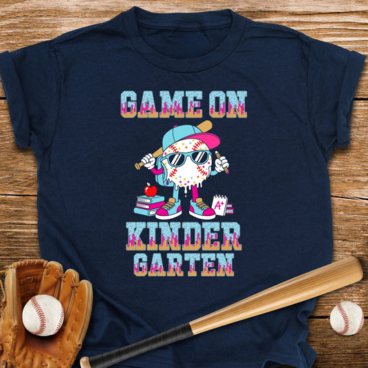 Kindergarten Back to School Drip Youth Tee - HomeRun PrintsKids clothes