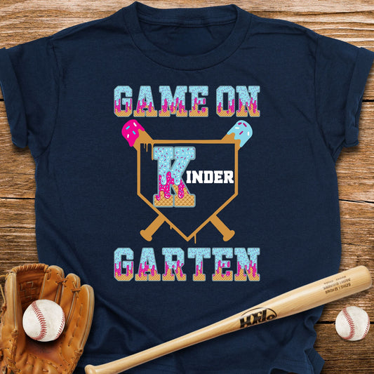Kindergarten Game On Kids T-shirt - HomeRun PrintsKids clothes