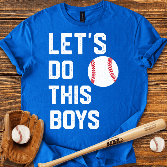 Let's Do This Boys T-Shirt - HomeRun PrintsT-Shirt