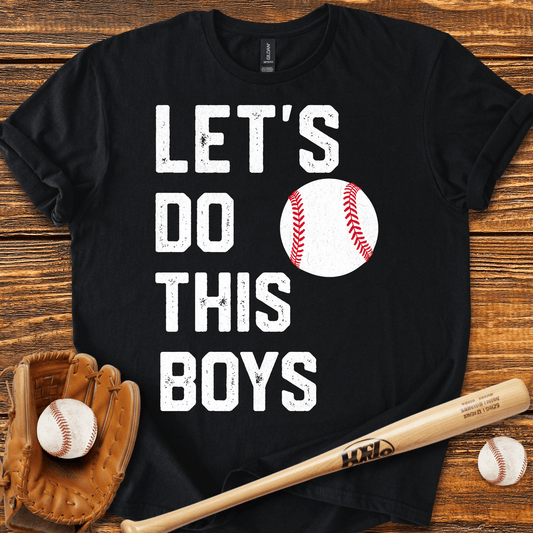 Let's Do This Boys T-Shirt - HomeRun PrintsT-Shirt