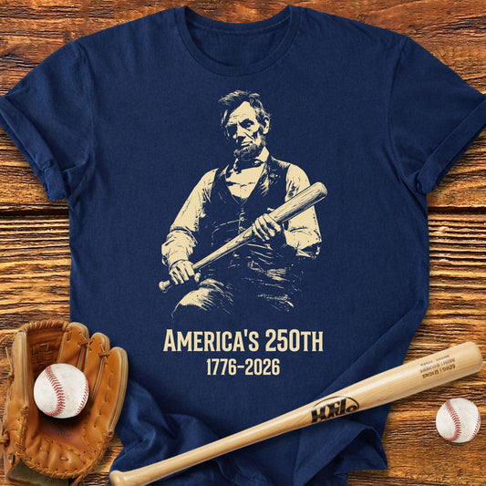 Lincoln 250 Baseball T-shirt - HomeRun PrintsT-Shirt
