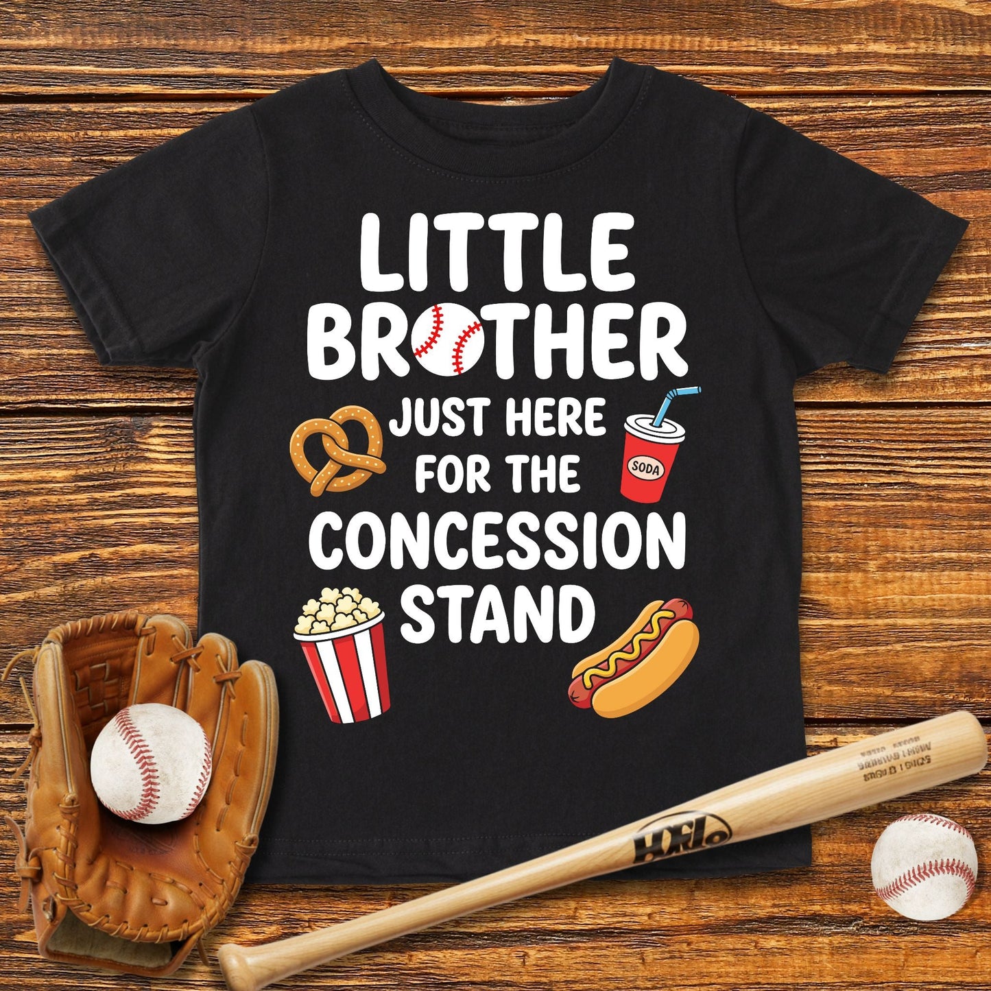 Little Brother Infant Baby Tee - HomeRun PrintsKids clothes