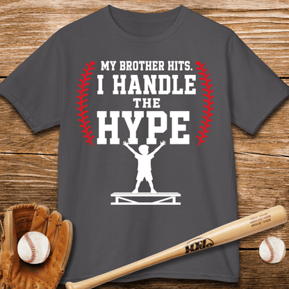 Little Brother Runs Hype Kids T-shirt - HomeRun PrintsKids clothes