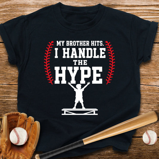 Little Brother Runs Hype Youth Tee - HomeRun PrintsKids clothes