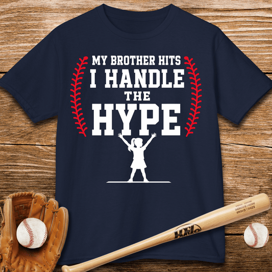 Little Sister Runs Hype Kids T-shirt - HomeRun PrintsKids clothes