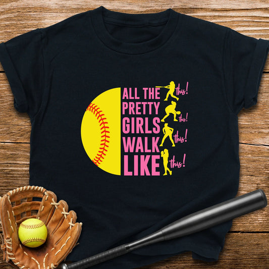 Little Sister Softball Youth Tee - HomeRun PrintsKids clothes