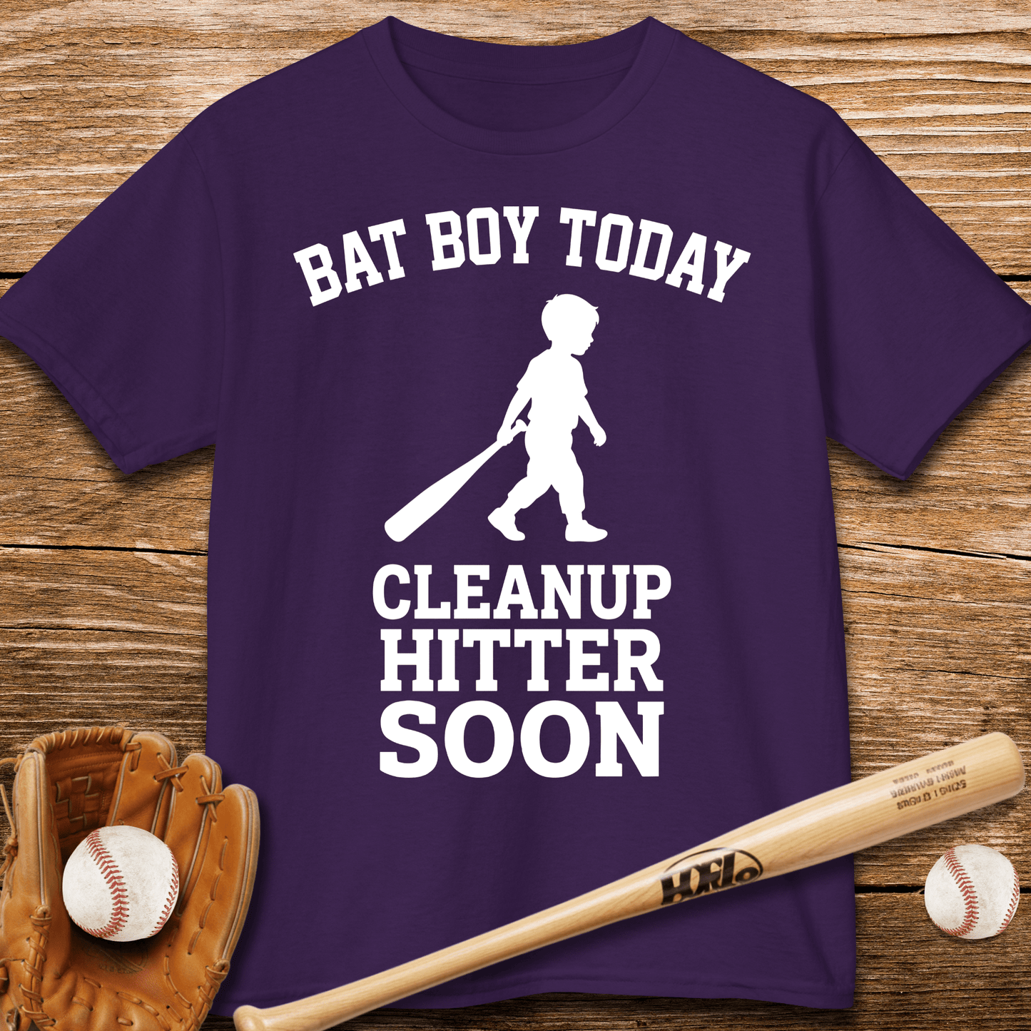 Little Slugger Rising Kids T-shirt - HomeRun PrintsKids clothes