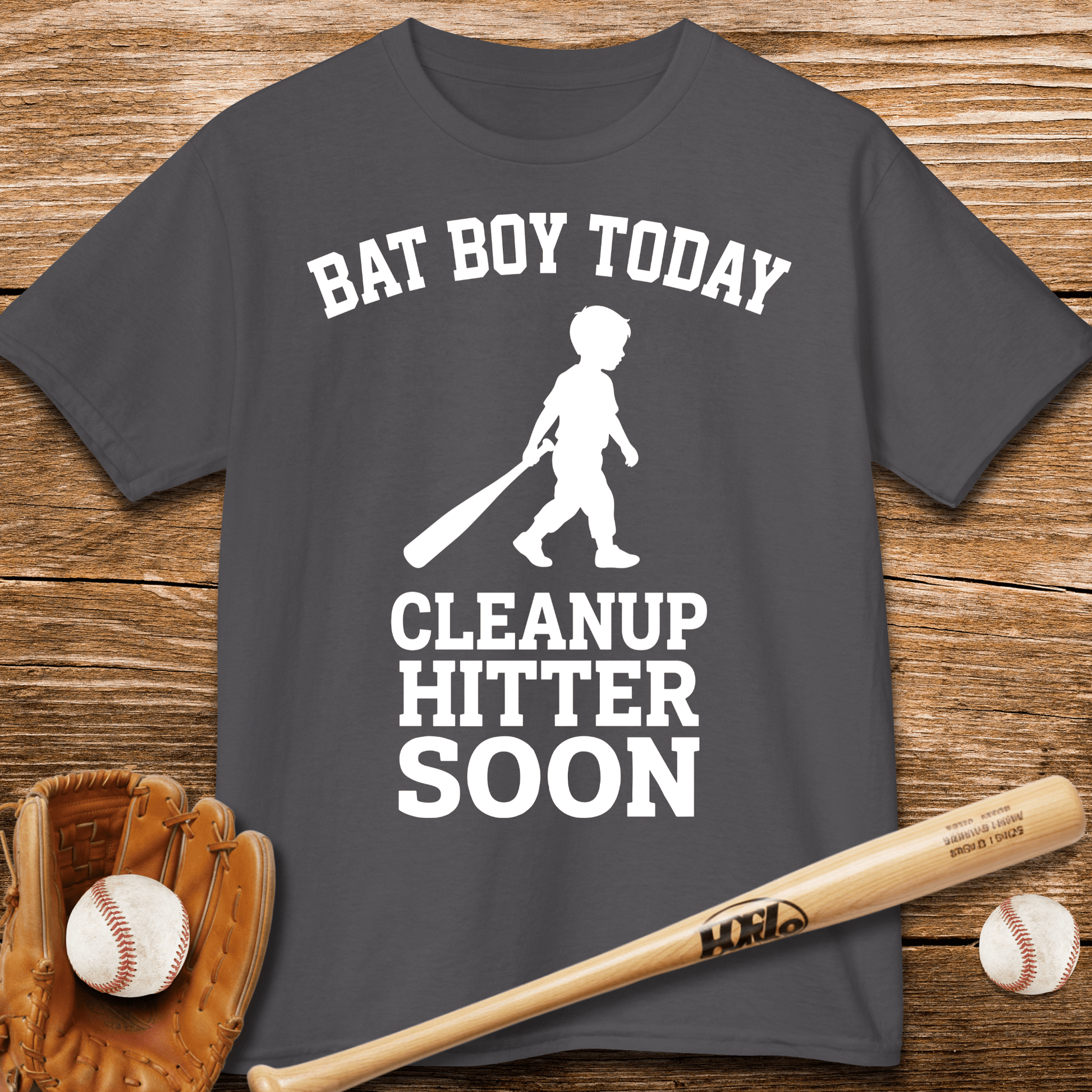 Little Slugger Rising Kids T-shirt - HomeRun PrintsKids clothes