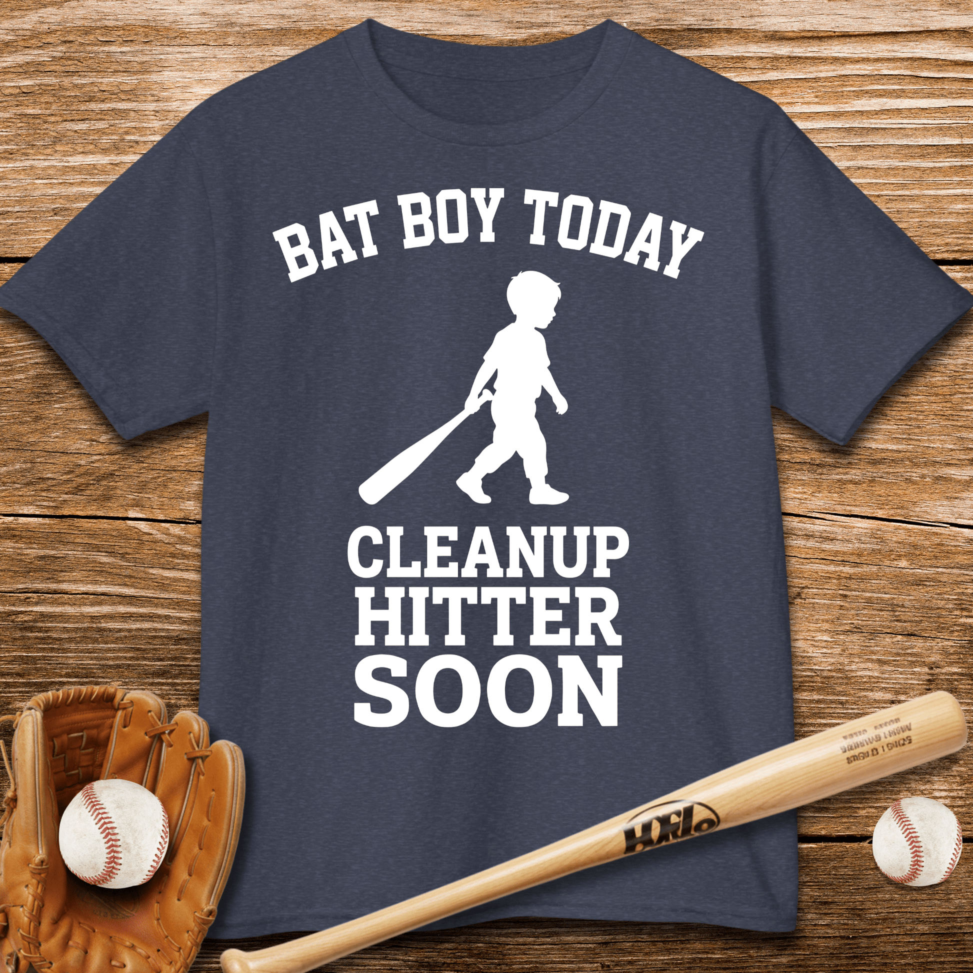 Little Slugger Rising Kids T-shirt - HomeRun PrintsKids clothes