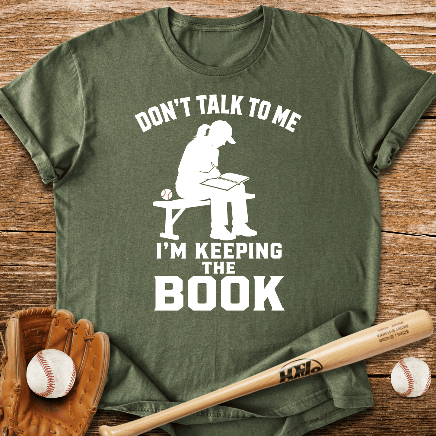 Locked-In Scorekeeper T-Shirt - HomeRun PrintsT-Shirt