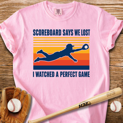 Losing Score Perfect Effort T-Shirt - HomeRun PrintsComfort Colors