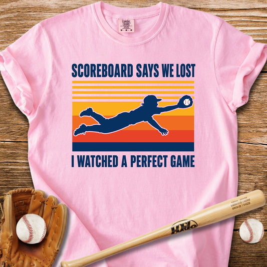 Losing Score Perfect Effort T-Shirt - HomeRun PrintsComfort Colors