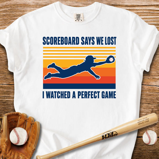 Losing Score Perfect Effort T-Shirt - HomeRun PrintsComfort Colors