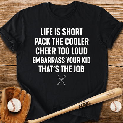 Loud Baseball Parent Life T-Shirt - HomeRun PrintsT-Shirt