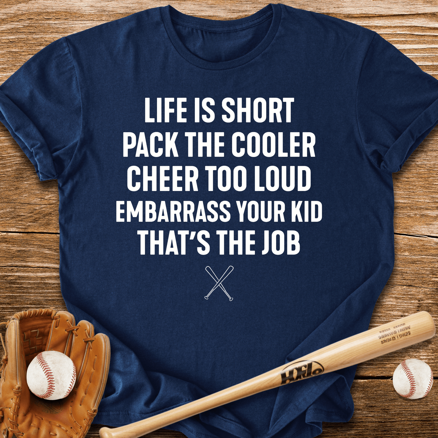 Loud Baseball Parent Life T-Shirt - HomeRun PrintsT-Shirt