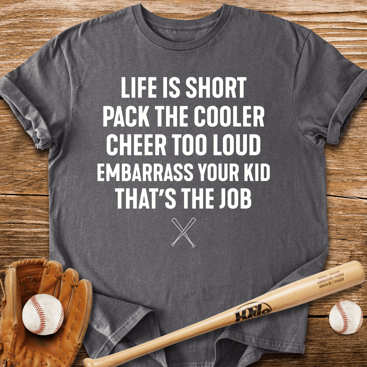 Loud Baseball Parent Life T-Shirt - HomeRun PrintsT-Shirt